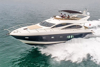 rent yacht Sunseeker 75 Miami