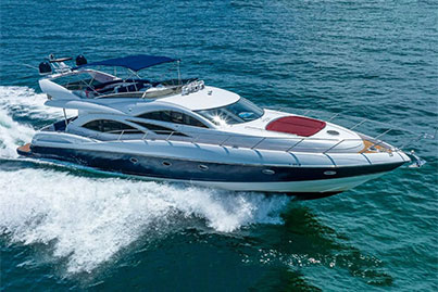 rent yacht Sunseeker 80 SlipTease Miami